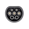 Akyga AK-SC-E04 nabíjacia spojka Typ-2 (IEC 62196-2) pre elektrické vozidlá, 1-fázová, 32 A, modrá