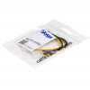 Akyga AK-CA-13 2x Molex (M) na PCIe 6-pin (F) napájací adaptérový kábel, 15 cm