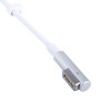 Akyga AK-SC-34 DC servisný kábel pre napájací zdroj notebooku MagSafe L, 85 W, 1,2 m, pre Apple, biely