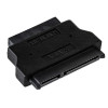 Akyga AK-CA-53 adaptér Slim-SATA (konektor samec) na SATA 22-pin (konektor samica), čierny