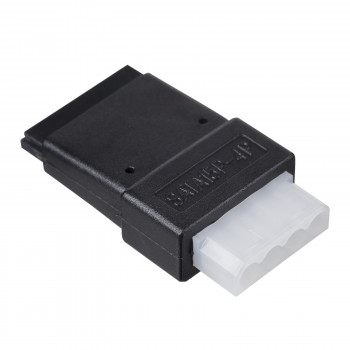 Akyga AK-CA-54 napájací adaptérový kábel Molex (konektor samica) na SATA (konektor samica)