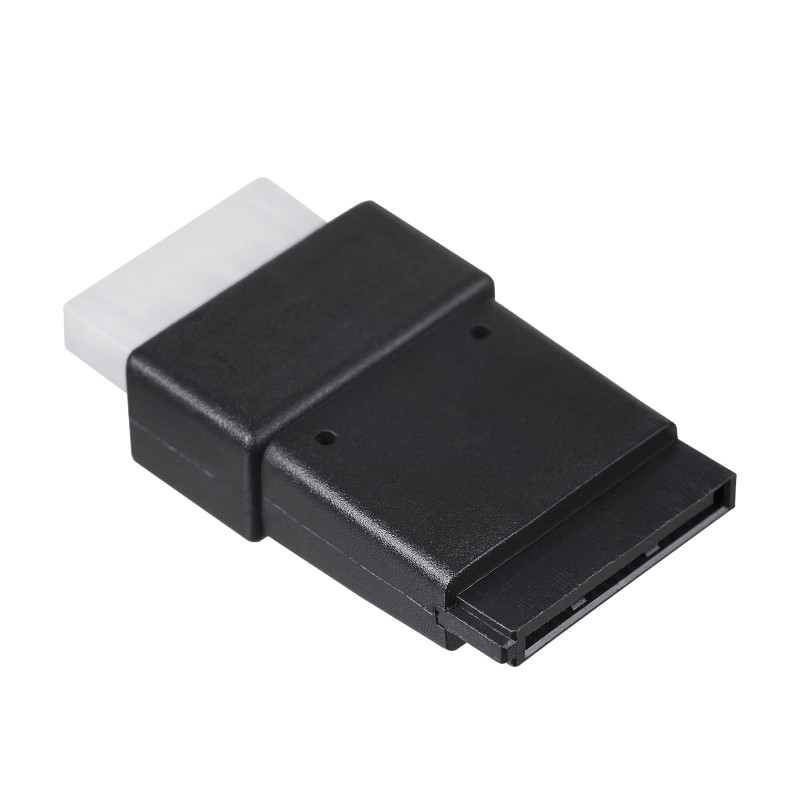 Akyga AK-CA-54 napájací adaptérový kábel Molex (konektor samica) na SATA (konektor samica)