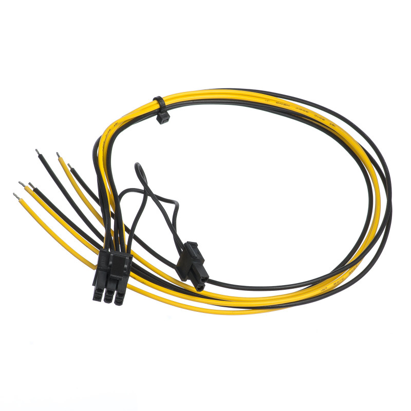 Akyga AK-SC-20 servisný kábel pre PC napájací zdroj PCIe 6+2-pin konektor samec, 45 cm