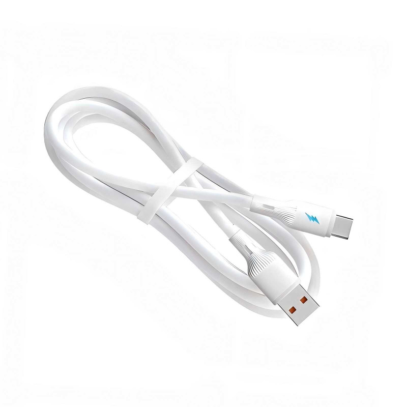 Akyga AK-USB-59 Kábel USB-A (M) na USB-C (M), USB 2.0, 1 m, silikón