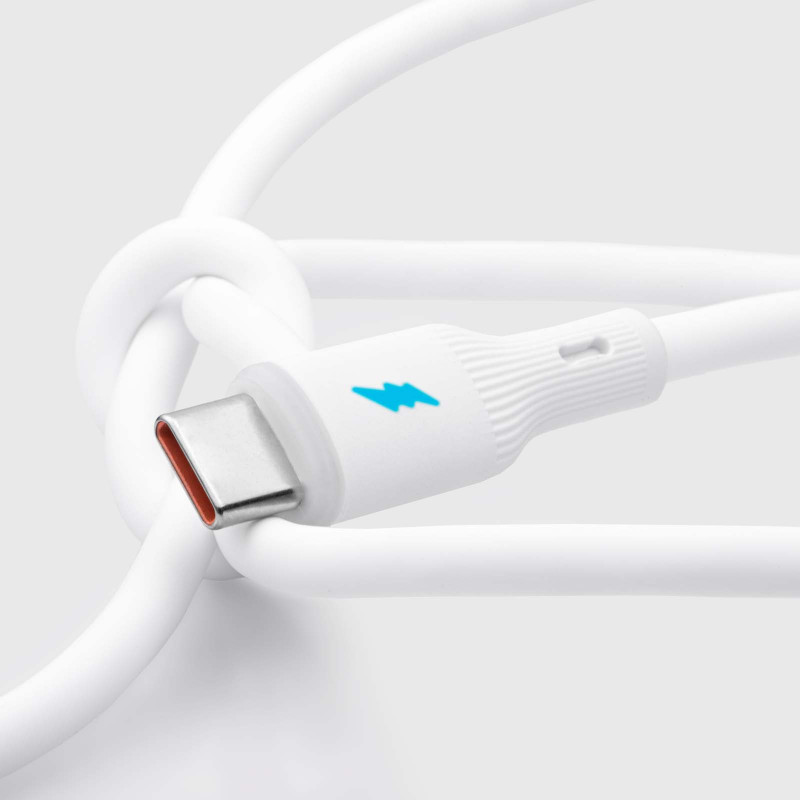 Akyga AK-USB-59 Kábel USB-A (M) na USB-C (M), USB 2.0, 1 m, silikón
