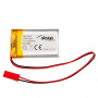 Akyga AKY0823 LP542439 Li-Po batéria 3,7 V 500 mAh s PCM, JST 2,54 mm 2-pin konektor, 150 mm kábel