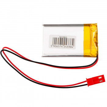 Akyga AKY0823 LP542439 Li-Po batéria 3,7 V 500 mAh s PCM, JST 2,54 mm 2-pin konektor, 150 mm kábel