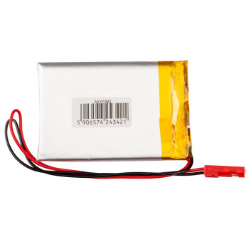 Akyga AKY0392 LP453350 Li-Po batéria 3,7 V 800 mAh s PCM, JST 2,54 mm 2-pin konektor, 150 mm kábel