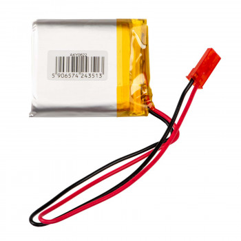 Akyga AKY0622 LP883440 Li-Po batéria 3,7 V 1200 mAh s PCM, JST 2,54 mm 2-pinový konektor samec, 150 mm kábel