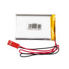 Akyga AKY0638 LP603450 Li-Po batéria 3,7 V 1200 mAh s PCM, JST 2,54 mm 2-pinový konektor samec, 100 mm kábel