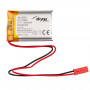 Akyga AKY0663 LP103040 Li-Po batéria 3,7 V 1200 mAh s PCM, JST 2,54 mm 2-pinový konektor samec, 150 mm kábel