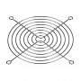 Akyga AK-CA-26 mriežka ventilátora pre 120 mm skriňový ventilátor, chrómovaná oceľ, strieborná