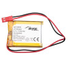 Akyga AKY0659 LP783442 Li-Po batéria 3,7 V 1150 mAh s PCM, JST 2,54 mm 2-pinový konektor samec, 150 mm kábel