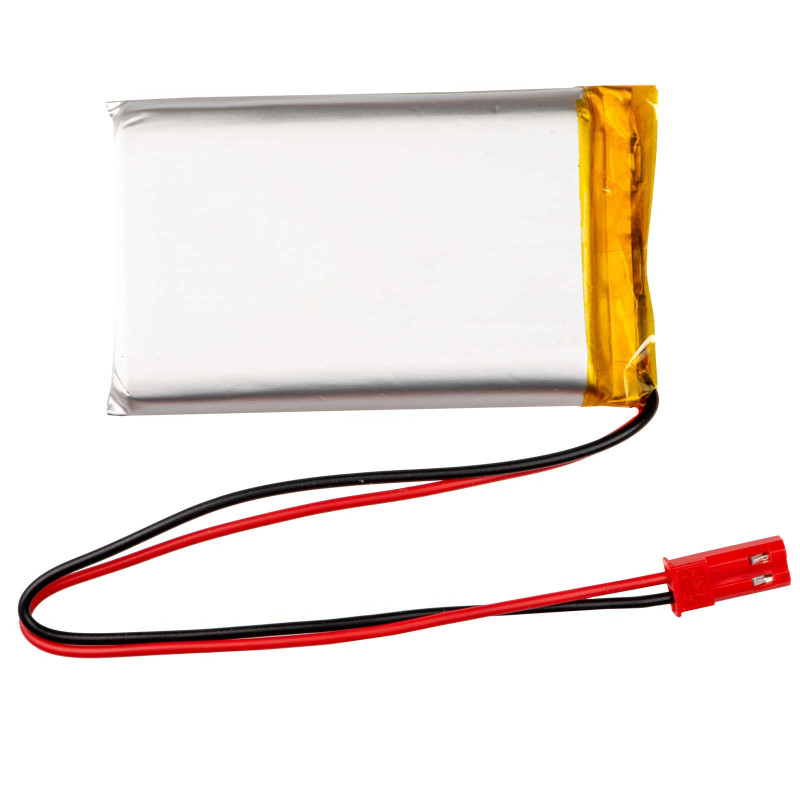 Akyga AKY0653 LP103740 Li-Po batéria 3,7 V 1580 mAh s PCM, JST 2,54 mm 2-pinový konektor samec, 150 mm kábel