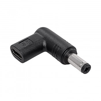 Akyga AK-ND-C02 nabíjací adaptér USB-C na DC 5,5 x 2,1 mm pre notebooky, 18,5-20 V, 100 W