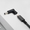 Akyga AK-ND-C02 nabíjací adaptér USB-C na DC 5,5 x 2,1 mm pre notebooky, 18,5-20 V, 100 W
