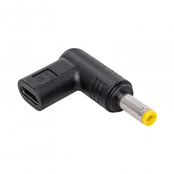 Akyga AK-ND-C03 nabíjací adaptér USB-C na DC 4,8 x 1,7 mm pre notebooky, 18,5-20 V, 100 W