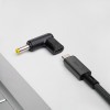 Akyga AK-ND-C03 nabíjací adaptér USB-C na DC 4,8 x 1,7 mm pre notebooky, 18,5-20 V, 100 W