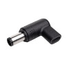 Akyga AK-ND-C07 nabíjací adaptér USB-C na DC 7,4 x 5,0 mm + pin pre notebooky, 18,5-20 V, 100 W, pre HP