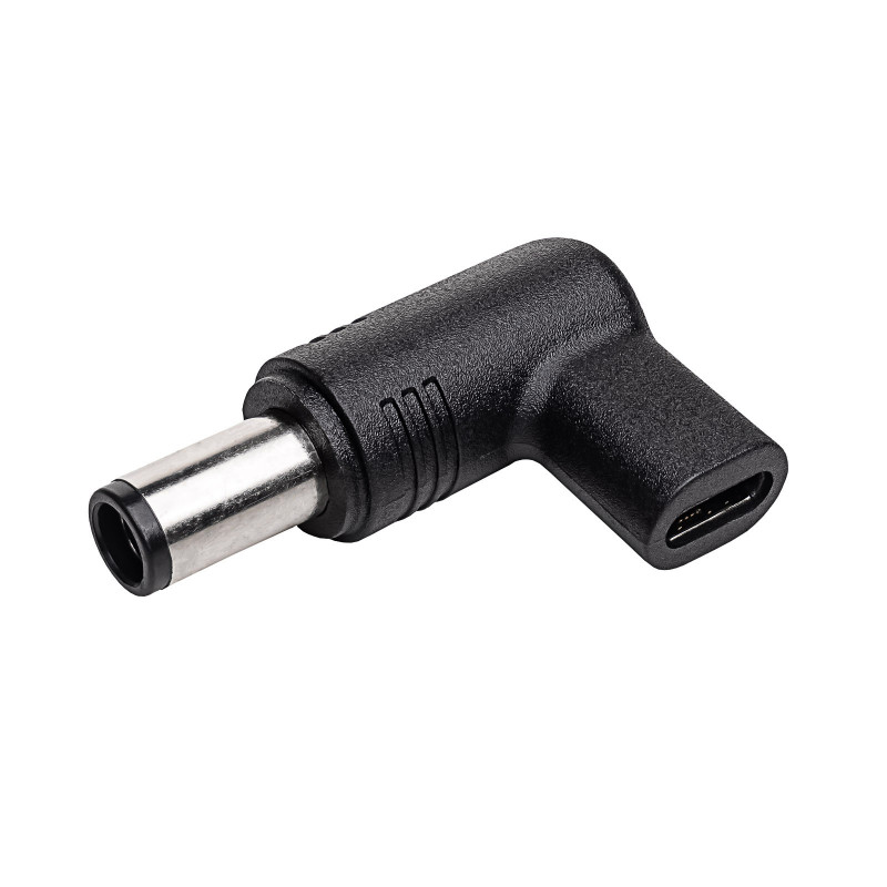 Akyga AK-ND-C07 nabíjací adaptér USB-C na DC 7,4 x 5,0 mm + pin pre notebooky, 18,5-20 V, 100 W, pre HP