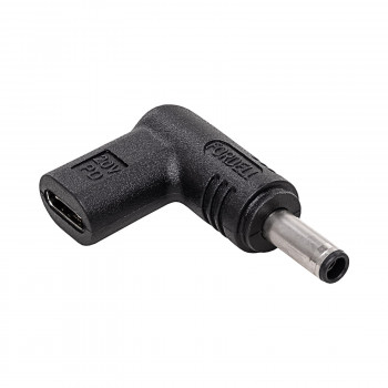 Akyga AK-ND-C10 nabíjací adaptér USB-C na DC 4,5 x 3,0 mm + pin pre notebooky, 18,5-20 V, 100 W, pre Dell
