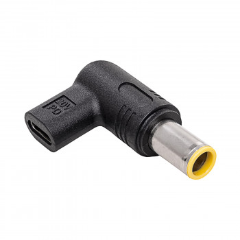 Akyga AK-ND-C12 nabíjací adaptér USB-C na DC 7,9 x 5,5 mm + pin pre notebooky, 18,5-20 V, 100 W