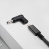 Akyga AK-ND-C17 nabíjací adaptér USB-C na DC 4,8 x 1,7 mm pre notebooky, 18,5-20 V, 100 W