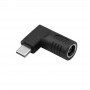 Akyga AK-ND-D01 adaptér DC 7,9 x 5,5 mm + pin na USB-C PD pre napájacie zdroje notebookov, 65 W
