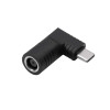Akyga AK-ND-D02 adaptér DC 7,4 x 5,0 mm + pin na USB-C PD pre napájacie zdroje notebookov, 65 W