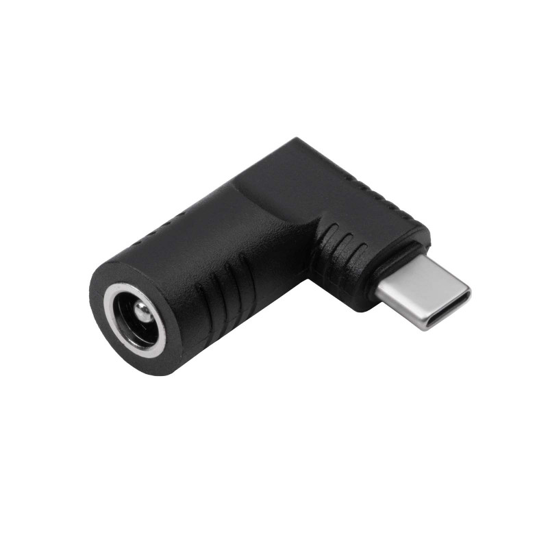 Akyga AK-ND-D05 adaptér DC 6,3 x 3,0 mm na USB-C PD pre napájacie zdroje notebookov, 65 W