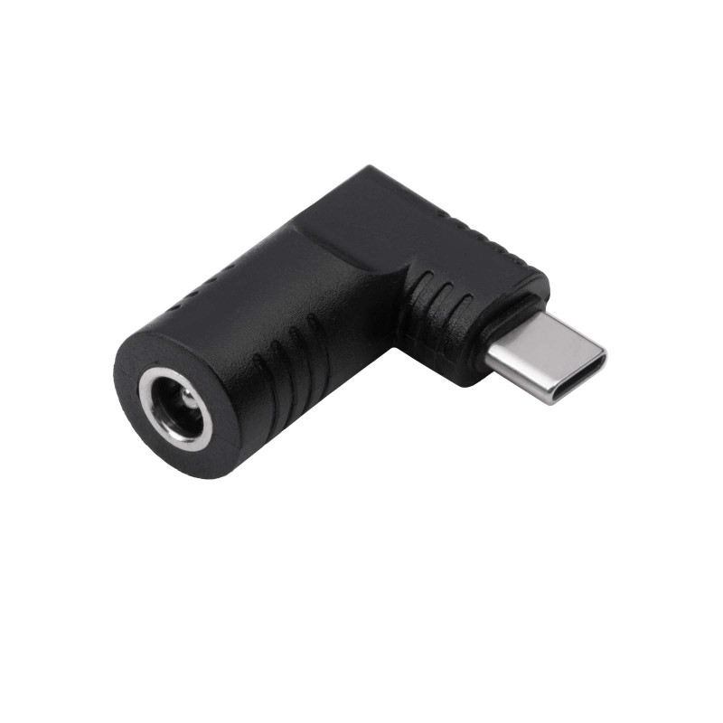 Akyga AK-ND-D06 adaptér DC 5,5 x 2,5 mm na USB-C PD pre napájacie zdroje notebookov, 65 W