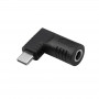 Akyga AK-ND-D07 adaptér DC 5,5 x 2,1 mm na USB-C PD pre napájacie zdroje notebookov, 65 W, pre HP