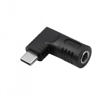 Akyga AK-ND-D08 adaptér DC 5,5 x 1,7 mm na USB-C PD pre napájacie zdroje notebookov, 65 W, pre Dell
