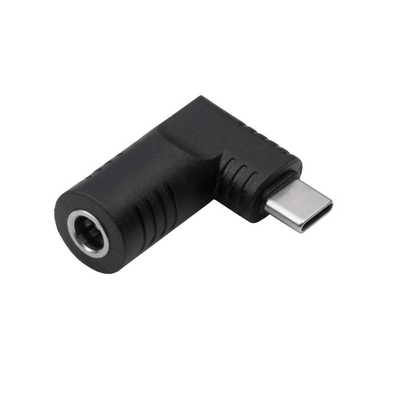Akyga AK-ND-D08 adaptér DC 5,5 x 1,7 mm na USB-C PD pre napájacie zdroje notebookov, 65 W, pre Dell