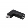 Akyga AK-ND-D11 adaptér DC 4,0 x 1,7 mm na USB-C PD pre napájacie zdroje notebookov, 65 W, pre Lenovo