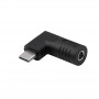 Akyga AK-ND-D13 adaptér DC 4,5 x 3,0 mm + pin na USB-C PD pre napájacie zdroje notebookov, 65 W