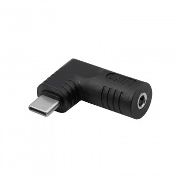 Akyga AK-ND-D14 adaptér DC 3,5 x 1,35 mm na USB-C PD pre napájacie zdroje notebookov, 65 W