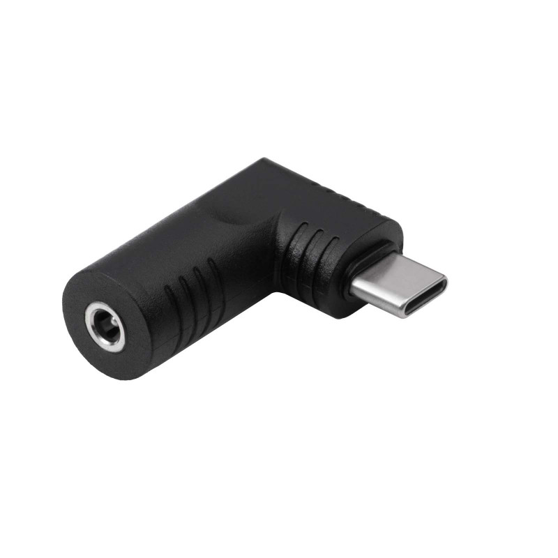 Akyga AK-ND-D14 adaptér DC 3,5 x 1,35 mm na USB-C PD pre napájacie zdroje notebookov, 65 W