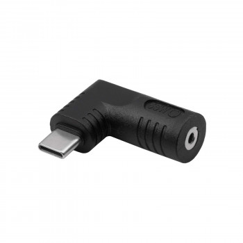 Akyga AK-ND-D15 adaptér DC 2,5 x 0,7 mm na USB-C PD pre napájacie zdroje notebookov, 65 W