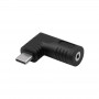 Akyga AK-ND-D15 adaptér DC 2,5 x 0,7 mm na USB-C PD pre napájacie zdroje notebookov, 65 W