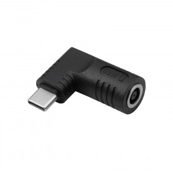 Akyga AK-ND-D16 adaptér DC 6,0 x 4,4 mm + pin na USB-C PD pre napájacie zdroje notebookov, 65 W