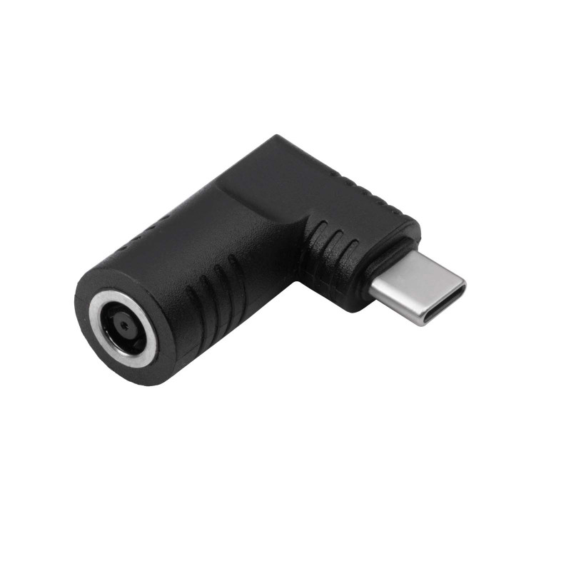Akyga AK-ND-D16 adaptér DC 6,0 x 4,4 mm + pin na USB-C PD pre napájacie zdroje notebookov, 65 W
