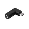 Akyga AK-ND-D17 adaptér DC 3,0 x 1,0 mm na USB-C PD pre napájacie zdroje notebookov, 65 W
