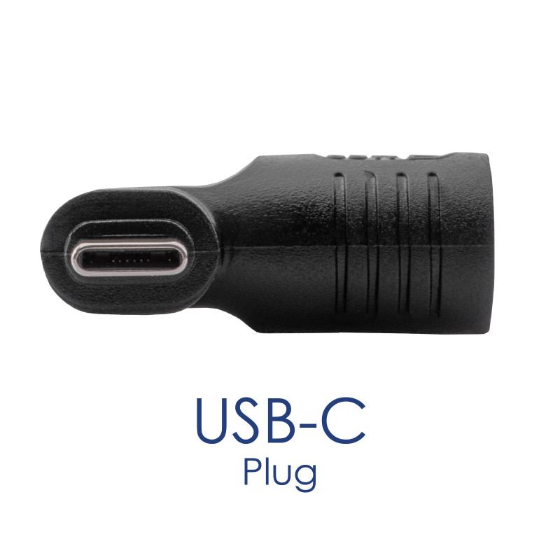 Akyga AK-ND-D17 adaptér DC 3,0 x 1,0 mm na USB-C PD pre napájacie zdroje notebookov, 65 W