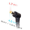 Akyga AK-ND-74 napájací zdroj pre notebook 20 V / 3,25 A, 65 W, 4,0 x 1,7 mm, 1,2 m, pre Lenovo