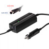 Akyga AK-ND-75 auto napájací zdroj pre notebook 19,5 V / 2,31 A, 45 W, 4,5 x 3,0 mm + pin, pre Dell