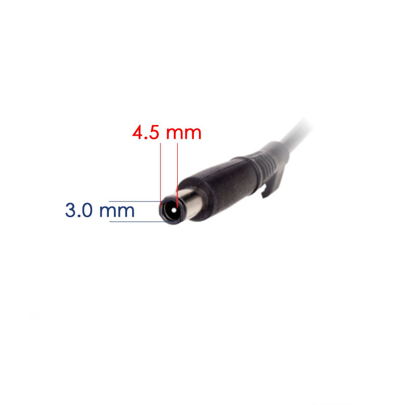 Akyga AK-ND-75 auto napájací zdroj pre notebook 19,5 V / 2,31 A, 45 W, 4,5 x 3,0 mm + pin, pre Dell