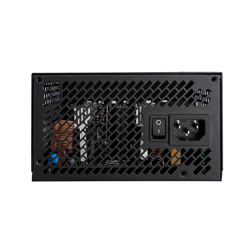 Akyga AK-FL-500 bezventilátorový ATX napájací zdroj 500 W, plne modulárny, 80 PLUS, APFC