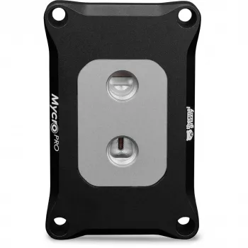Thermal Grizzly Mycro Pro Stainless Steel chladič procesora, AMD AM4/AM5, čierny/strieborný
