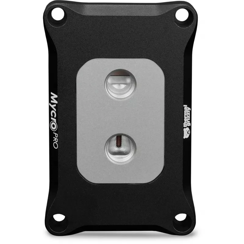 Thermal Grizzly Mycro Pro Stainless Steel chladič procesora, AMD AM4/AM5, čierny/strieborný